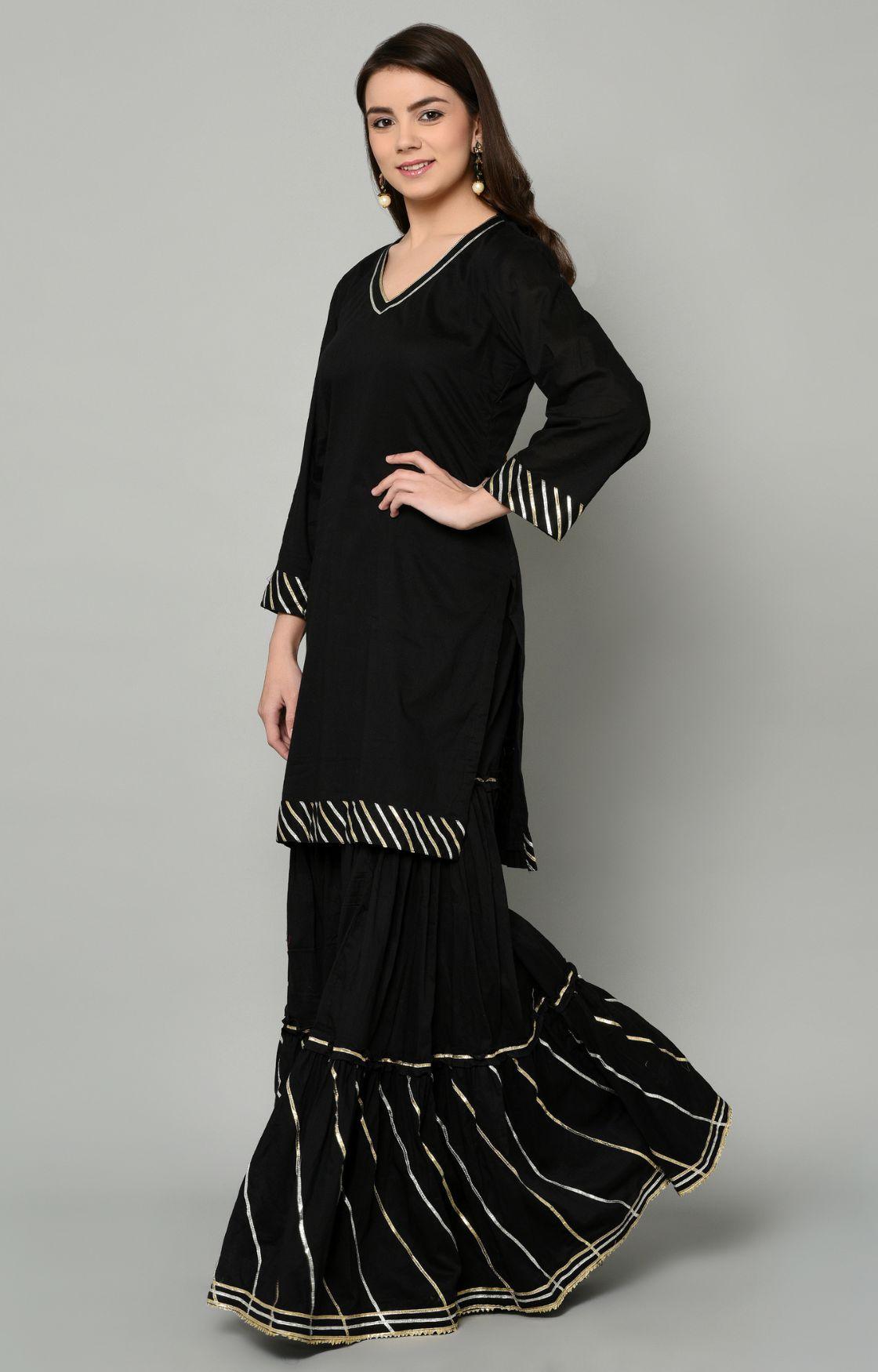 Sharara Set With Dupatta
