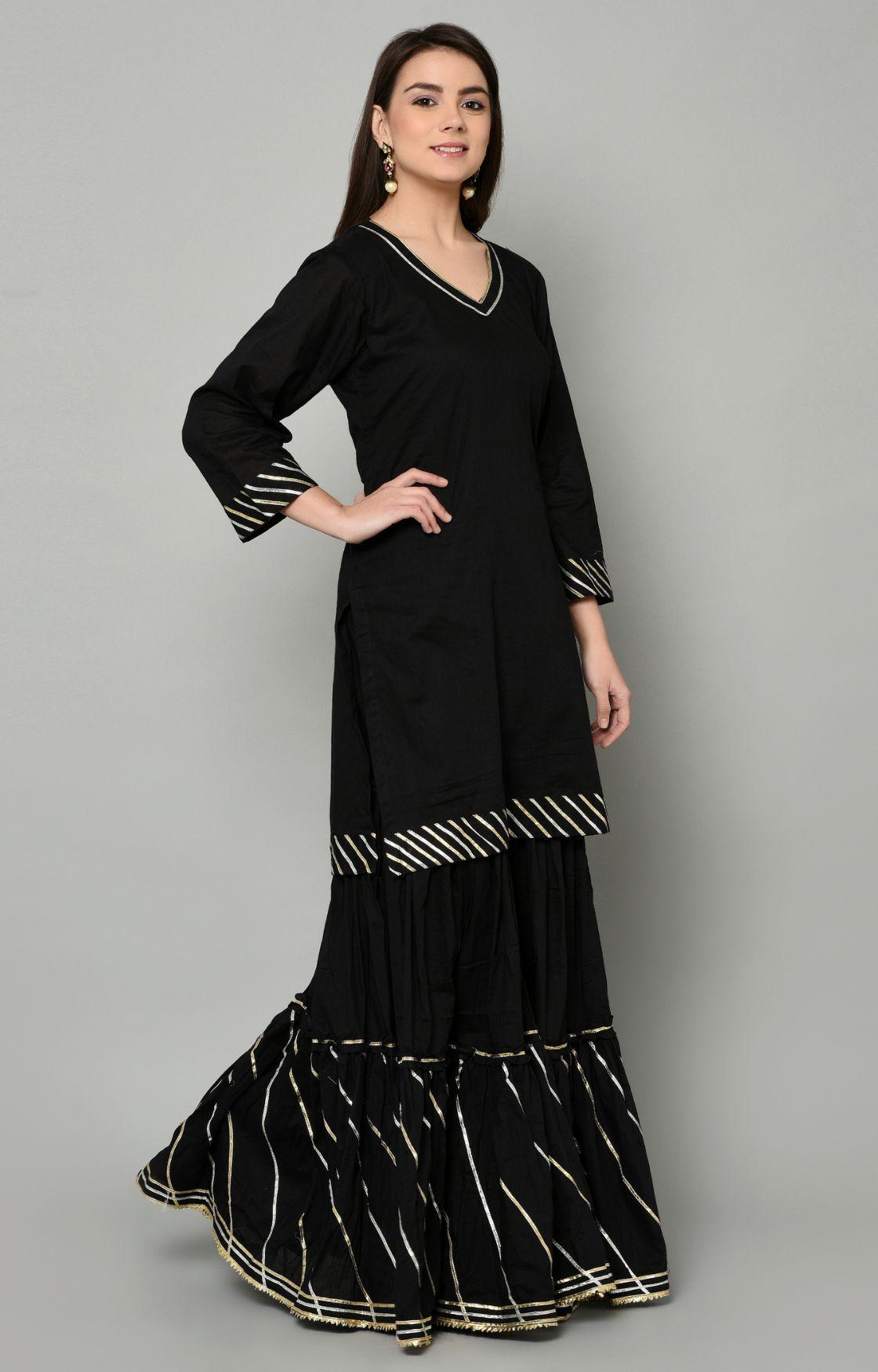 Sharara Set With Dupatta