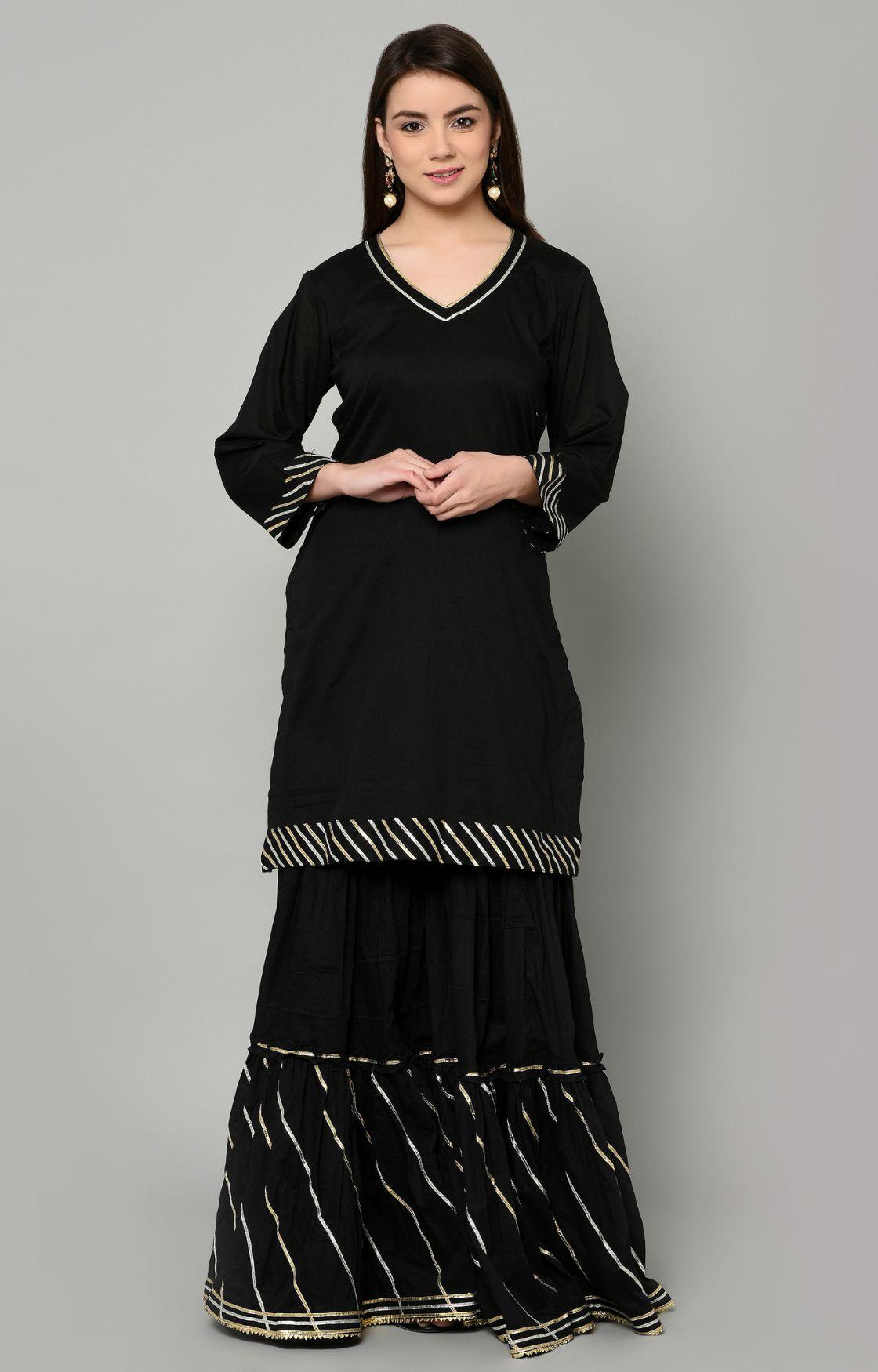 Sharara Set With Dupatta
