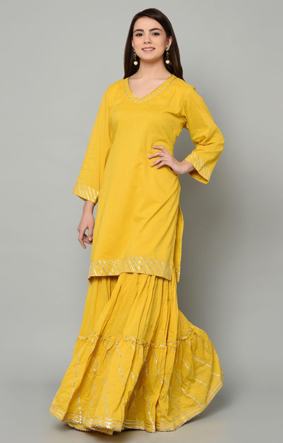Sharara Set With Dupatta