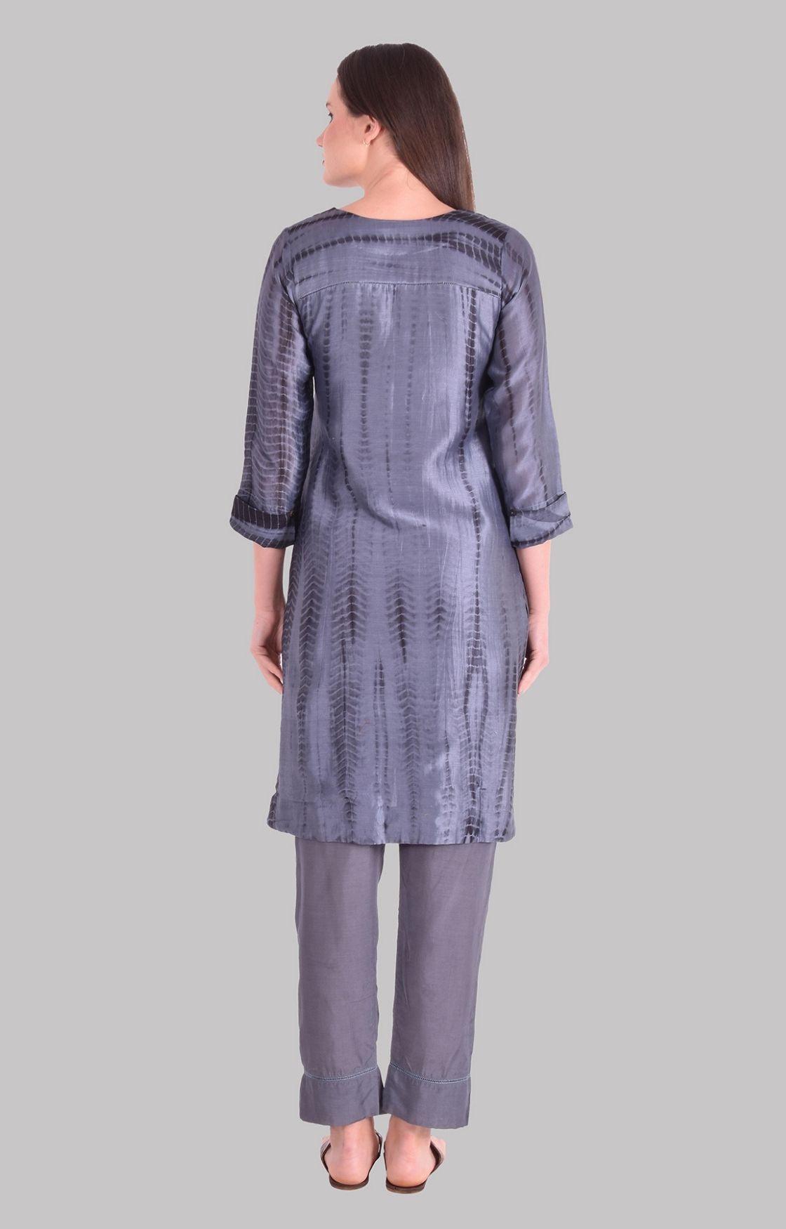 Grey Tie Dye Coord Set