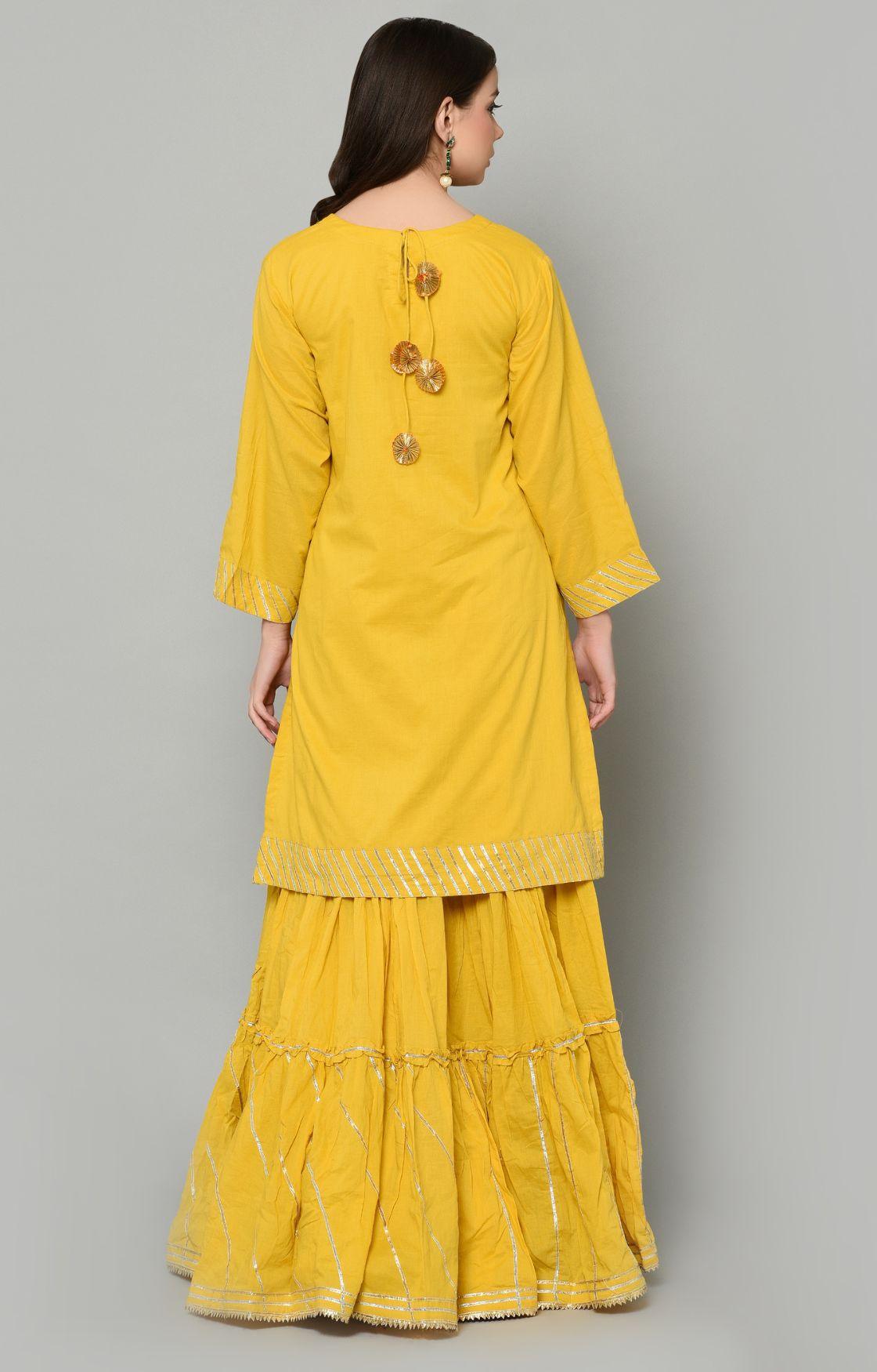 Sharara Set With Dupatta