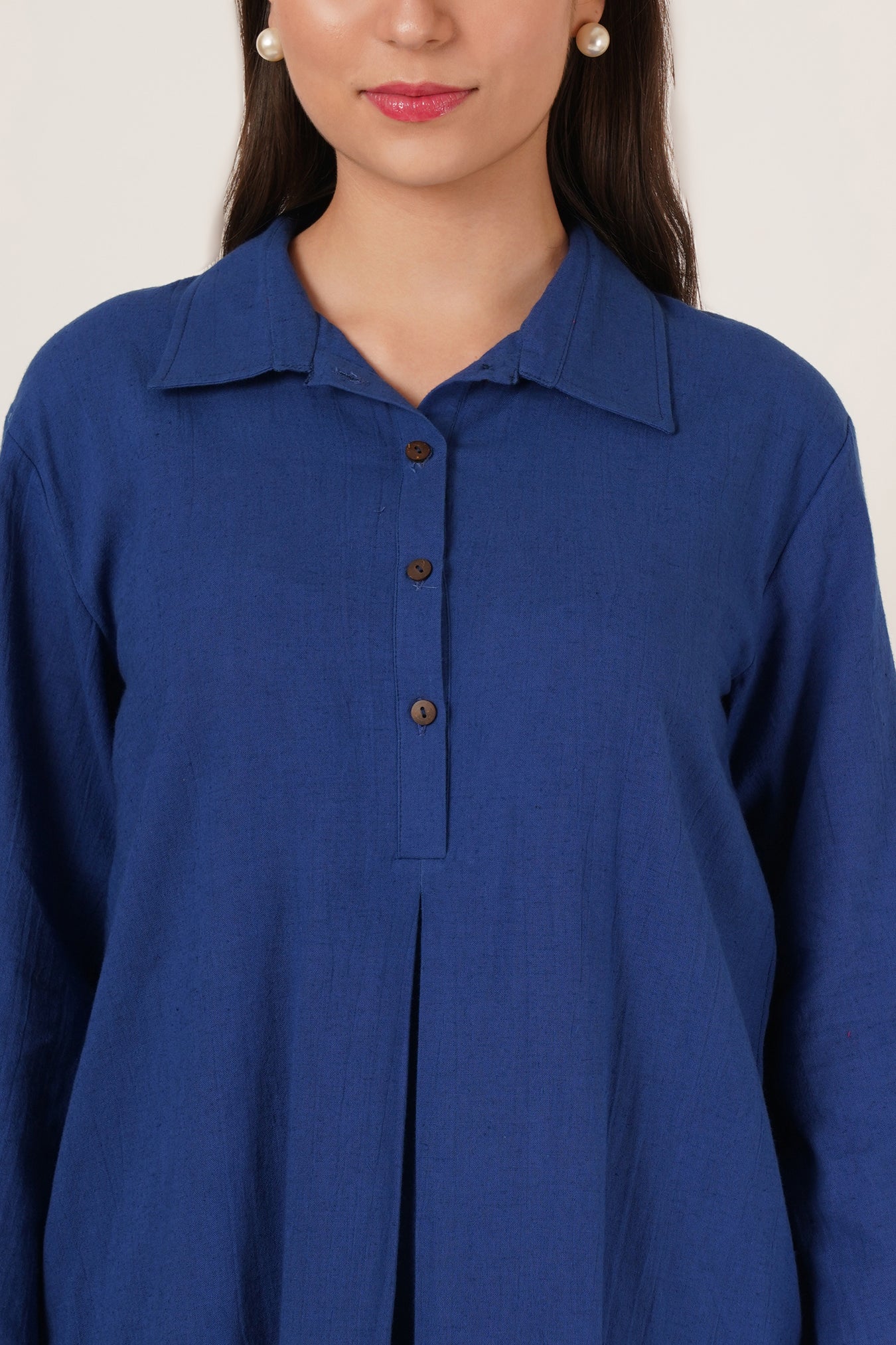 Royal Blue Tunic Co-Ord Set Of 2