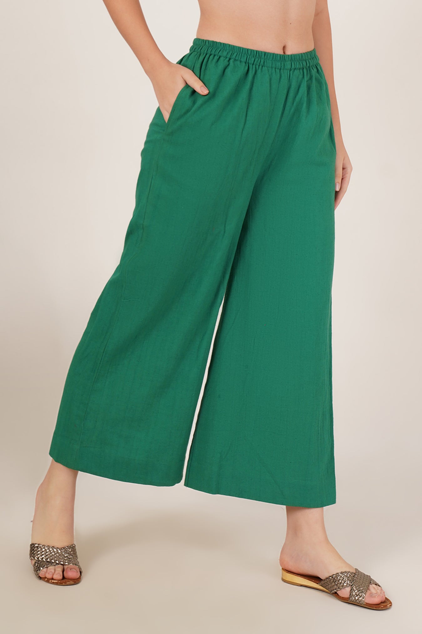 Emerald Green Tunic Co-Ord Set Of 2
