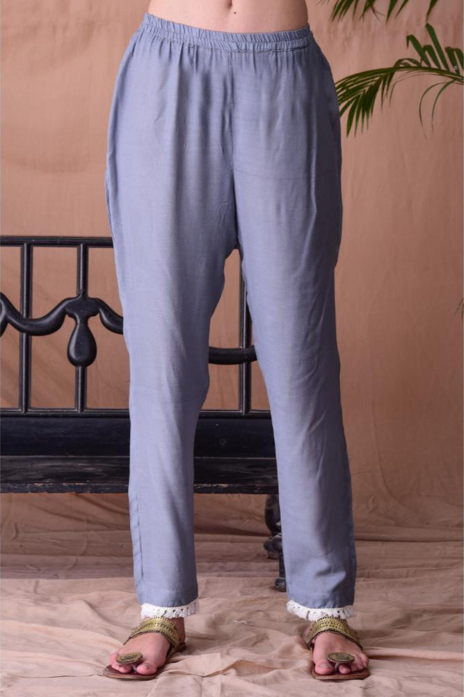 Grey Shibori Dyed Kurta Set of 3