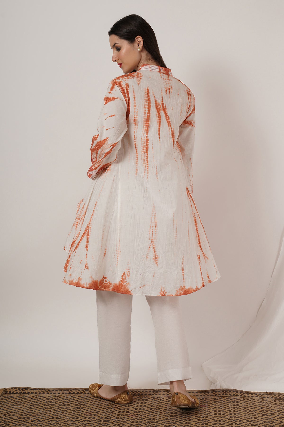 Peach Tie Dye Tunic Set Of 2
